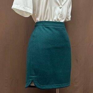 J•crew mini skirt teal